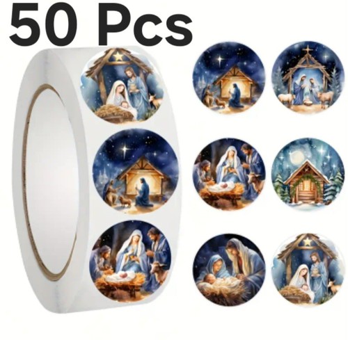 50x adesivi natività - 50x,