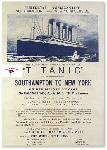 Titanic white star line - titanic,,