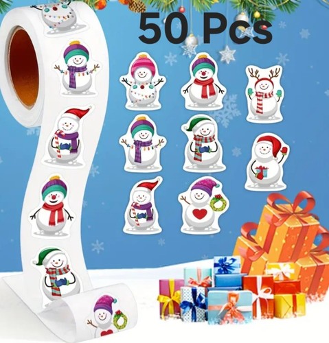 50x natale simpatico pupazzo - 50x,
