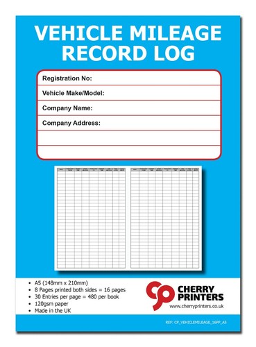 Libro record chilometraggio