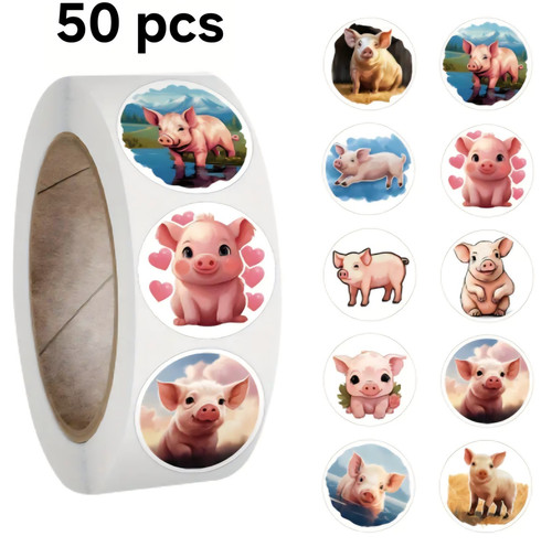 50x simpatici maialino
