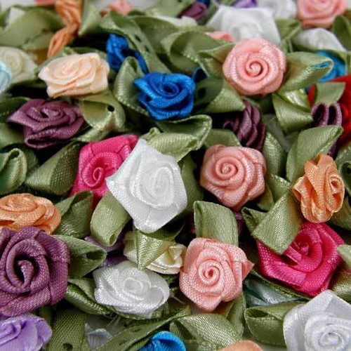 Rose bods nastro raso - bods,