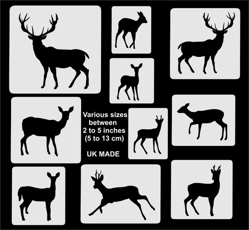 Cervo stencil set - cervo, 10